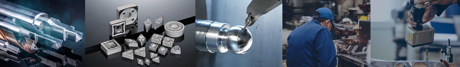 挿入物に溝を作る炭化物