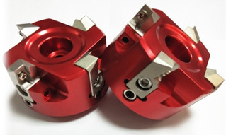AP16正方形の肩の製粉アルミニウム トリマーのカッター ヘッドの貝のフライス